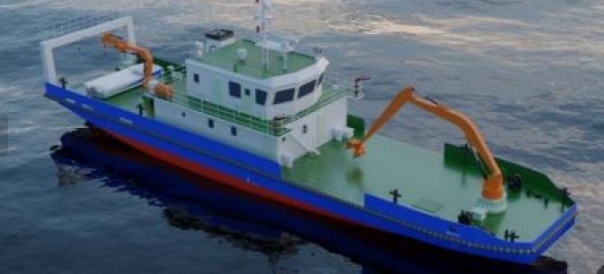 ‘해양쓰레기 전용수거선’