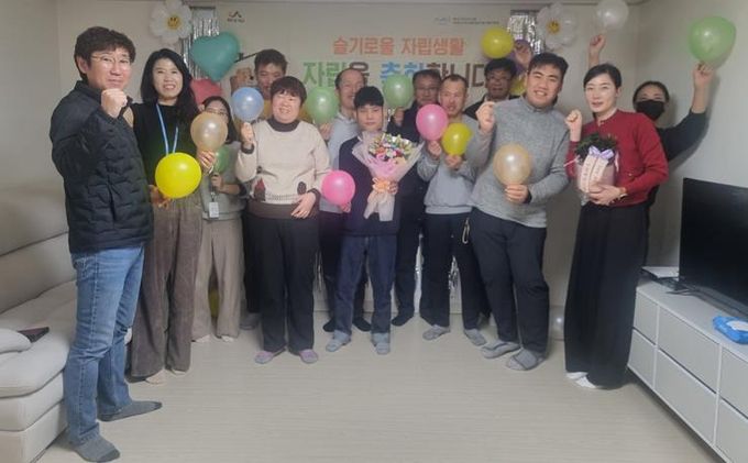 서산시, 6번째 지역사회 자립 전환 장애인 자립주택 입주식