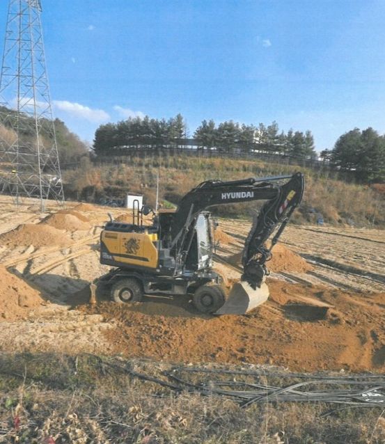 객토지원사업 모습