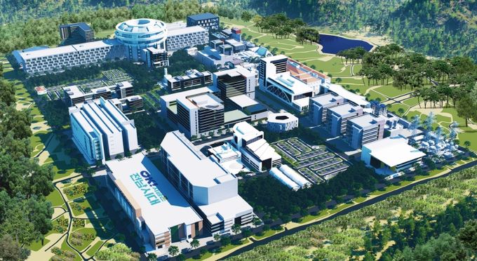 인공태양 연구시설 조감도