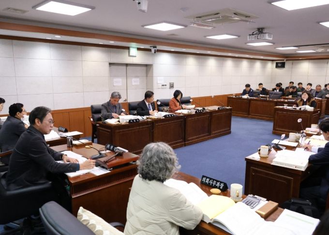 동해시의회, 제357회 제2차 정례회 제10차 예산결산특별위원회