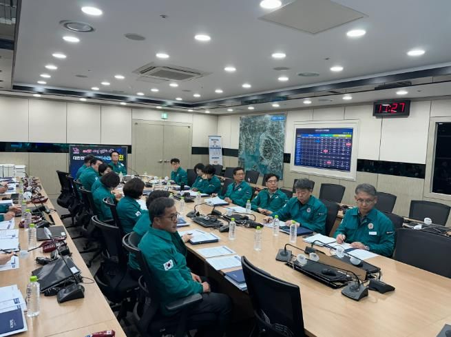 전국 최고의 안전도시를 항하여-산불재난 심각 발령, 사천시 비상근무체제 돌입