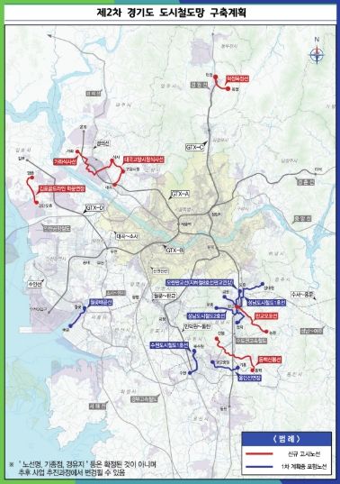 제2차 경기도 도시철도망 구축계획