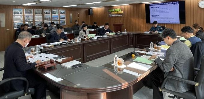 전남자치경찰위 정기회의 사진