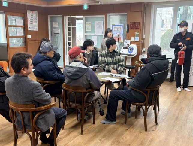 동인천동, 인현전동 경로당과 함께 ‘소방 훈련’