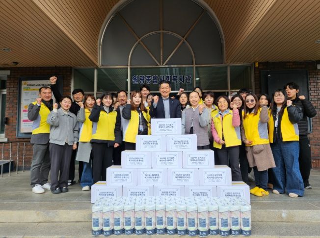 위기가구에 온정 담은 '식품꾸러미' 지원