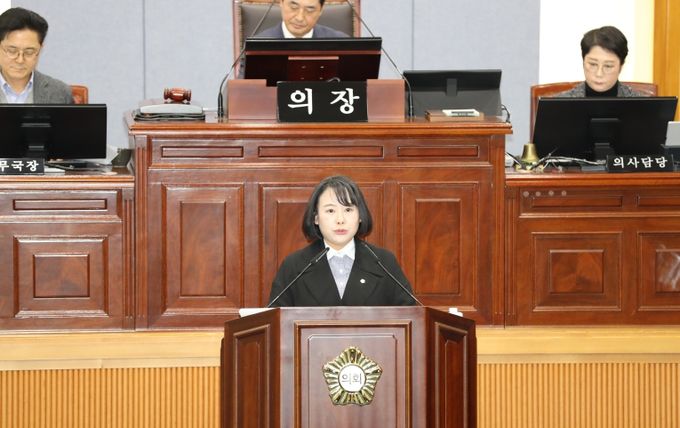 이혜인 의원, 남구 주도의 상권 조성 정책 비판