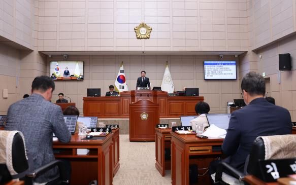 고흥군의회, 제2차 정례회 마무리... 2025년도 의사일정 종료