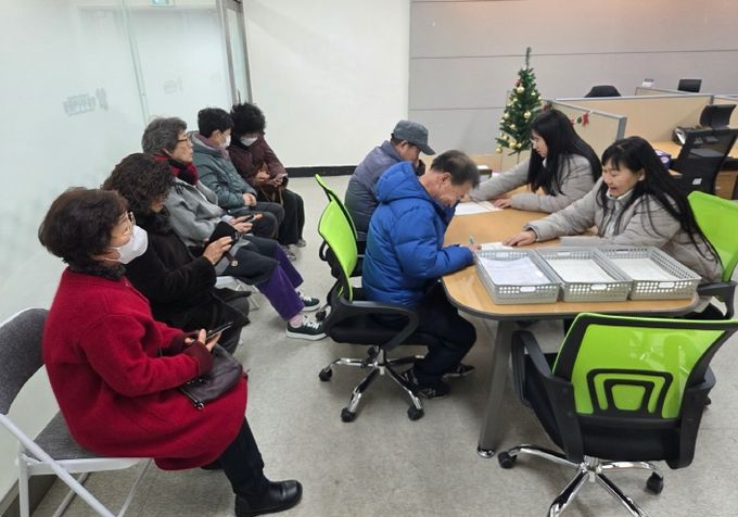 영암시니어클럽 삼호분소 개소