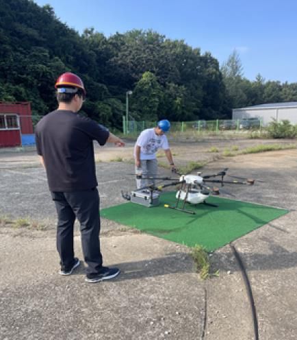 직장체험 활동사진(드론 분야)
