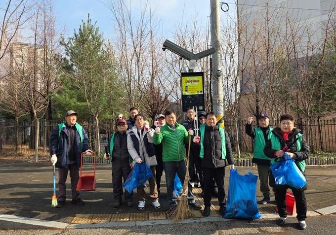 의정부시 흥선동, 2025년 연말 맞이 환경정비 실시