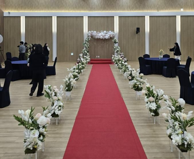 화성특례시 공공예식장 버진로드 사진