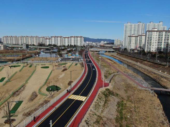 경산시, 도시계획도로 개통으로 정주 여건 대폭 개선