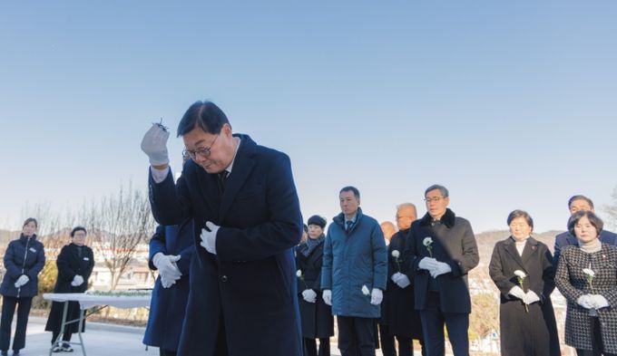 2026년 병오년, 합천군 충혼탑 참배