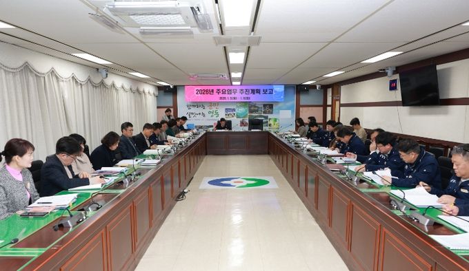 병오년 새해 설계도 확인, 빈틈없는 군정 추진