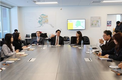 돈 영 알래스카 항만(구 앵커리지 항만) 시찰