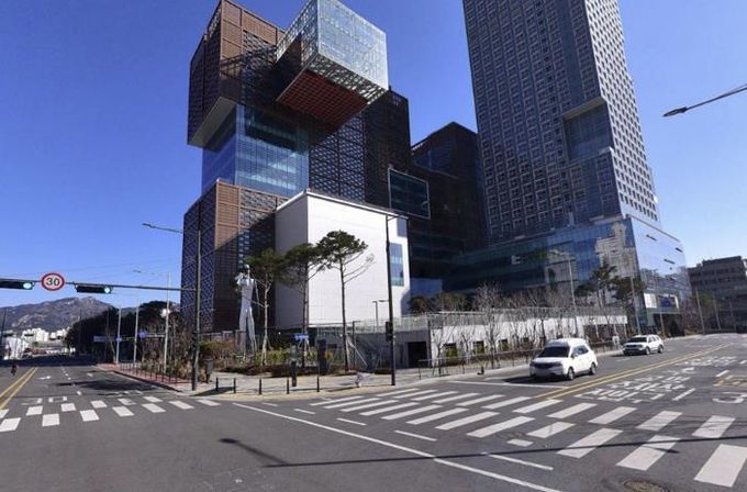 금연구역으로 지정된 씨드큐브 창동 주변