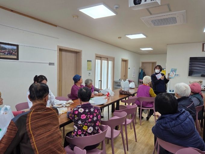 횡성군보건소, '경로당 한파·낙상 예방교육'