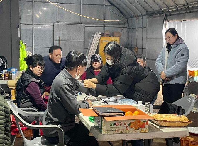 지난해 산업보건의 활동