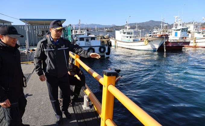 울진해경, 파출소·구조대 합동훈련 실시…설 연휴 해양사고 대비 총력