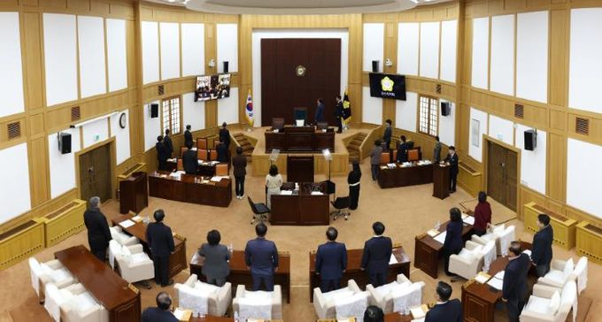 경산시의회, 제267회 임시회 개회
