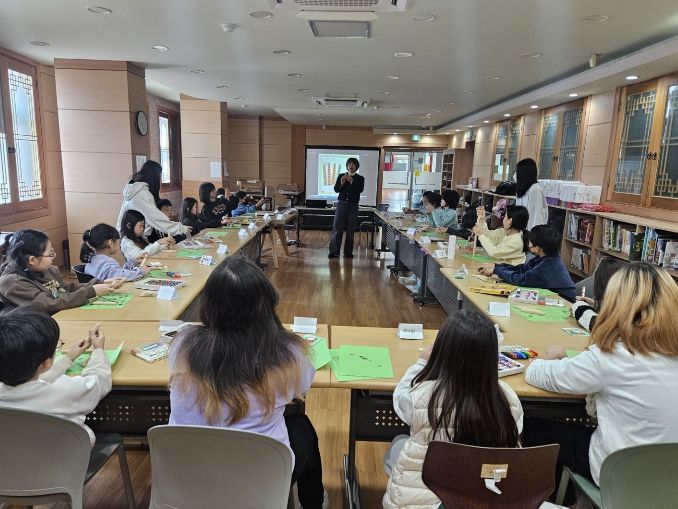 겨울방학 문화예술특강 '복주머니 속 동화세상' 운영