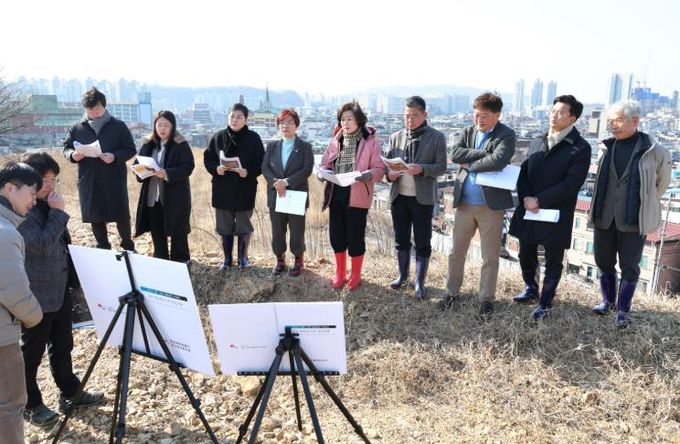 전주시의회 문화경제위원회, 후백제 도성 토지 매입사업 현장 점검