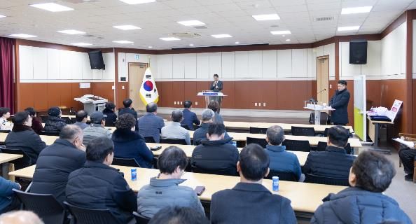 지난 6일, 청양군 한우연구회가 제12대 최재홍 회장 취임식과 연시총회를 개최했다.