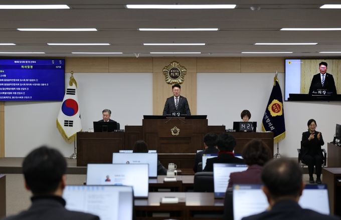 충청광역연합의회, 2026년 첫 임시회