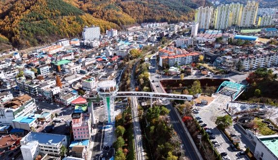 태백시, 눈축제 기간 타워브릿지 이용객 급증
