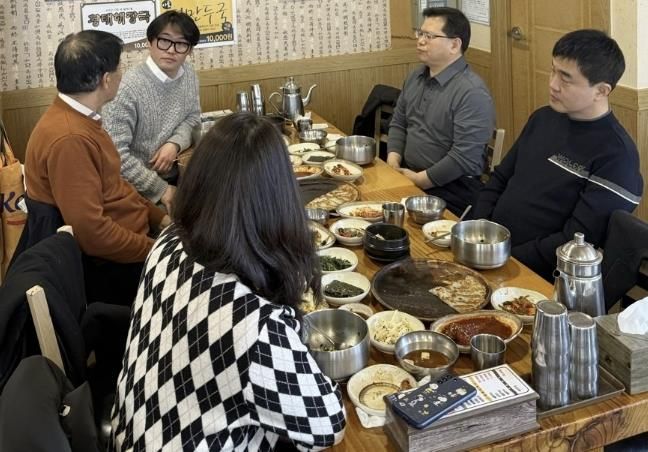 수원시 영통구 영통1동·백양티앤에스(주) 업무 간담회 개최