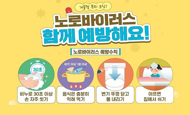 노로바이러스 감염증의 특징과 일상에서 실천할 수 있는 예방법