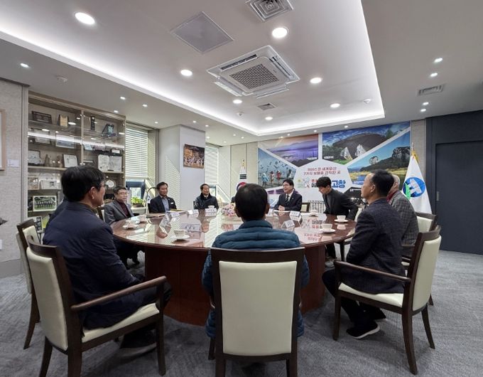 고창군, 축산단체연합회 간담회