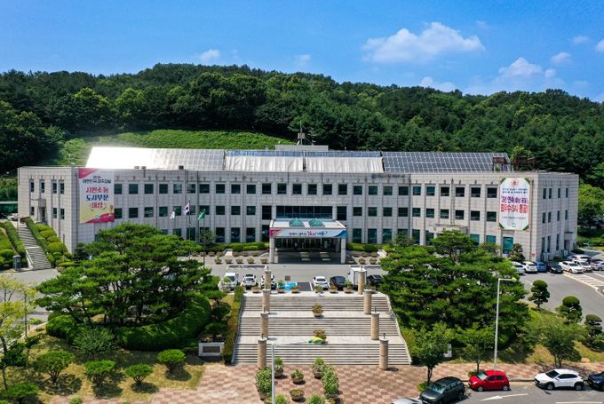 계룡시 청사 전경