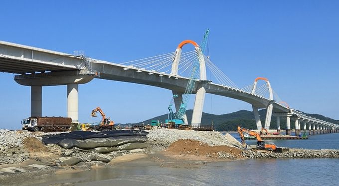 영종~신도 평화도로 건설공사 교량