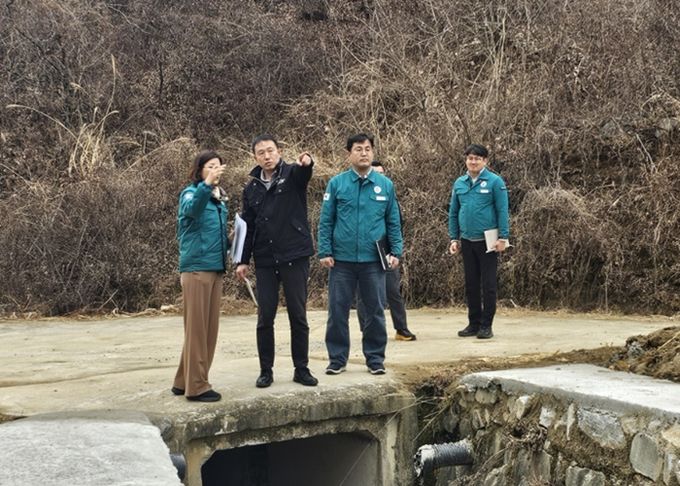 합천군, 재해복구사업 추진상황 및 현장 점검 실시