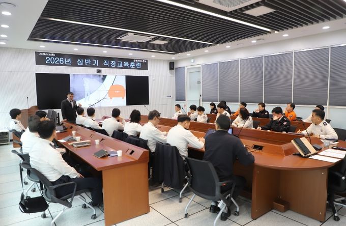 인천서부소방서, 2026년 상반기 직장교육훈련 실시