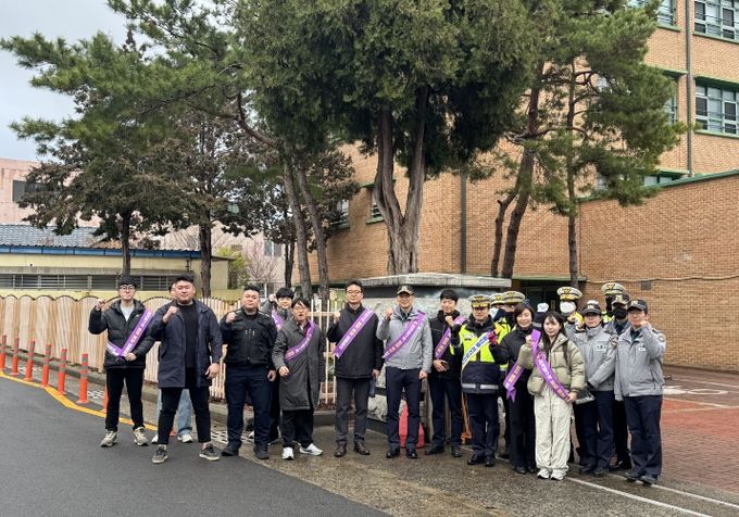 중구, B-04 재개발구역 내 통학로 범죄 예방 민·관·경 합동 순찰 실시