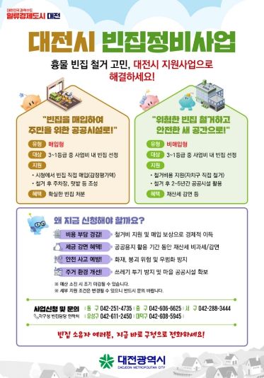2026년 빈집 정비사업 대상지 모집