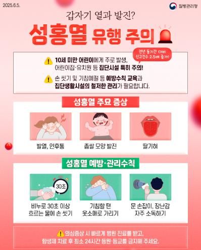 대구 북구보건소, 3월 감염병 사전예보 ‘성홍열’ 주의 당부