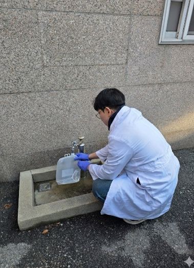 수돗물 급수과정별 수질검사