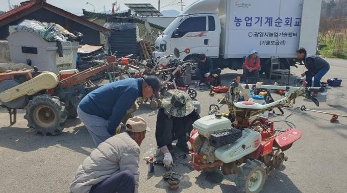 광양시, 2026년 찾아가는 농업기계 순회교육 시작