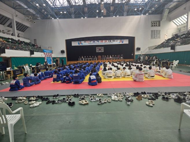 제36회 호국유도대회 개최...‘유도 꿈나무들의 열전’펼쳐져