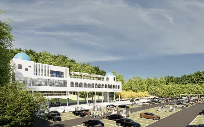 완도군 힐링해 프로젝트 사업 중 하나인 힐링 풀하우스 조감도