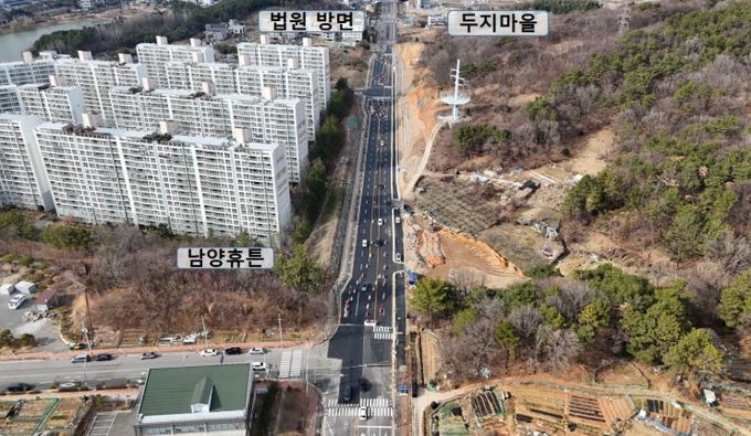 ‘순천 풍전주유소~조례마을 간 도로’, 오는 16일 개통식