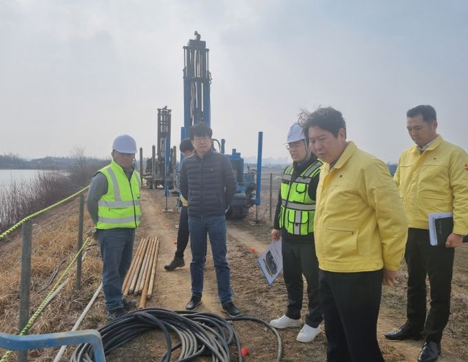해빙기 취약시설 현장 안전점검 ‘총력’