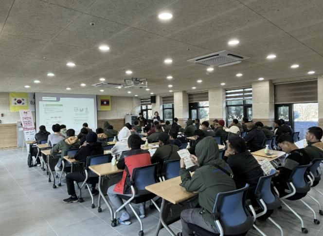 보은군보건소, 외국인 계절근로자 대상 결핵 예방교육 실시