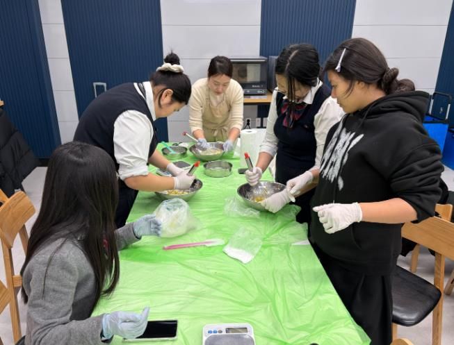 영암군청소년센터 요리 체험
