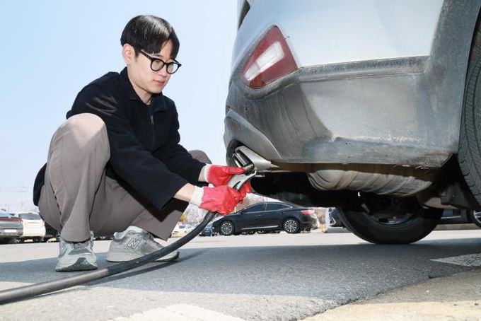 경유차량 배출가스 점검(환경관리과)