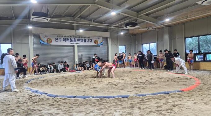 의성교육지원청, 초·중학생 씨름 경북대표 선발전 2체급 1위